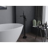 Mexen Leda baterie cadă independentă, neagră - 75633-70