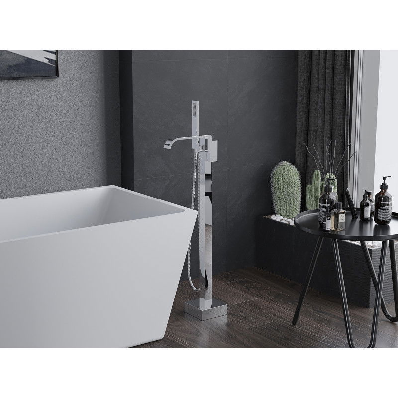 Mexen Lava szabadon álló kádcsaptelep, króm - 752433-00