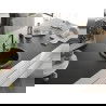 Mexen Diego chiuvetă de granit cu 1 compartiment și baterie de bucătărie Flora, Neagră/Auriu metalic - 6512-75-670401-07-B