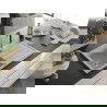 Mexen Bruno chiuvetă de granit cu un compartiment, cu picurător și baterie de bucătărie Flora, Bej - 6513-69-670401-07