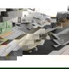 Mexen Bruno chiuvetă de granit cu un compartiment, cu picurător și baterie de bucătărie Flora, Bej - 6513-69-670401-09