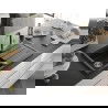 Mexen Bruno chiuvetă granit 1-completă cu scurgător și baterie de bucătărie Flora, negru/argintiu metalizat - 6513-73-670401-07