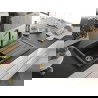 Mexen Bruno chiuvetă din granit 1-cu o singură cuvă cu uscare și baterie pentru bucătărie Flora, negru/argintiu metalic - 6513-?