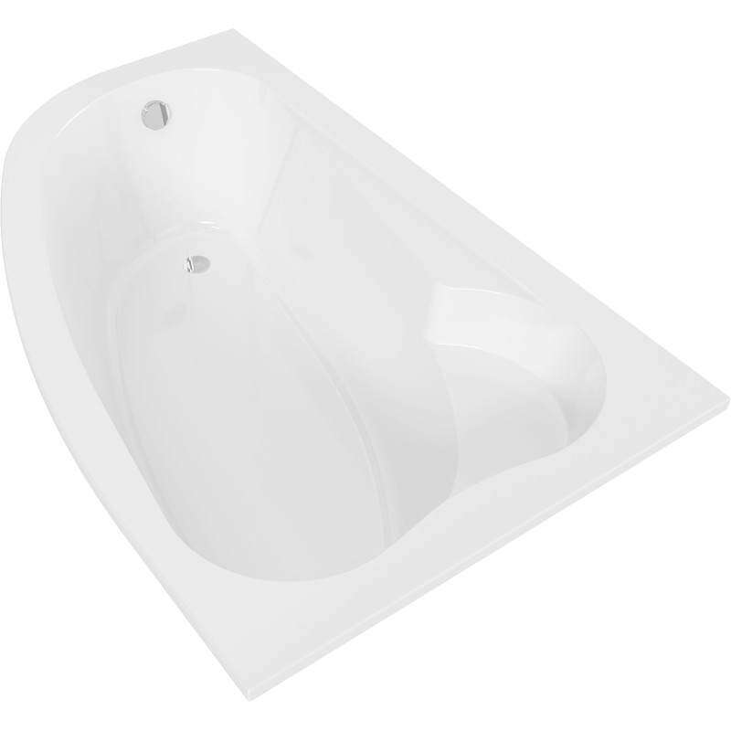 Mexen Westa sarokfürdőkád jobb 160 x 100 cm, fehér - 560116010002