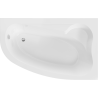 Mexen Westa sarokfürdőkád jobb 160 x 100 cm, fehér - 560116010002