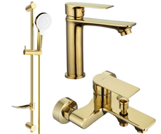 Mexen Royo DF05 set cadă, auriu - 72203DF05-50