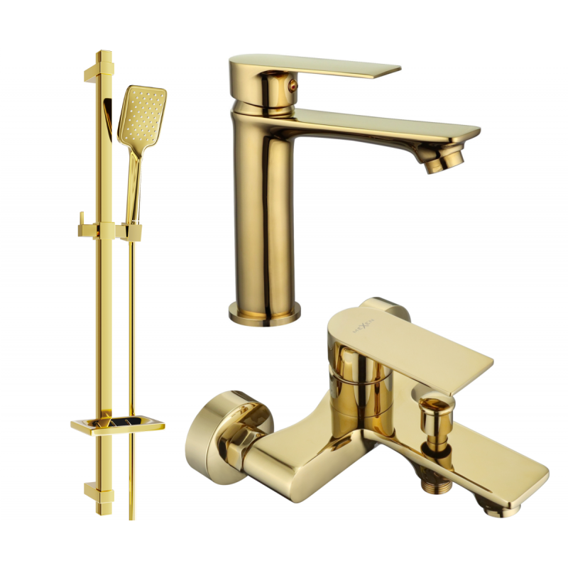 Mexen Royo DQ62 set de cadă, auriu - 72203DQ62-50