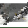 Cadă dreptunghiulară Mexen Cube 180 x 80 cm cu placare și paravan cu 1 ușă de 60 cm, transparent, auriu - 550518080X9506000050