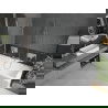 Mexen Cube cadă dreptunghiulară de 170 x 80 cm cu panouri si paravan cu 2 aripi 100 cm, transparent, crom - 550517080X9210020100