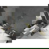 Mexen Cube cadă dreptunghiulară 170 x 80 cm cu panou și paravan cu 2 aripi 100 cm, transparent, auriu - 550517080X9210025000