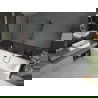 Mexen Cube cadă dreptunghiulară 170 x 80 cm cu cadru și paravan cu 2 canaturi 120 cm, transparent, negru - 550517080X9212027000