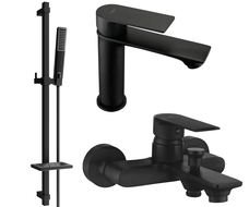 Mexen Royo Set de cadă DQ72, negru - 72203DQ72-70