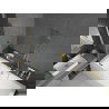 Mexen Cube 180 x 80 cm téglalap alakú kád burkolattal és 2 szárnyas kádparavánnal 80 cm, Átlátszó, arany - 550518080X9208025000