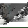 Cadă dreptunghiulară Mexen Cube 180 x 80 cm cu carcasă și paravan cu 2 uși 80 cm, transparent, negru - 550518080X9208027000