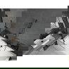 Cadă dreptunghiulară Mexen Cube 180 x 80 cm cu carcasă și paravan cu 2 uși 80 cm, transparent, negru - 550518080X9208027000