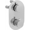 Bateria termostatică pentru cadă-duș Mexen Kai, cu 3 ieșiri, crom - 77602-00