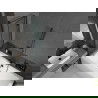 Mexen Cube cadă dreptunghiulară de 180 x 80 cm cu panouri si paravan cu 2 aripi 100 cm, Model negru - 550518080X92100027070