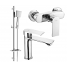 Mexen Royo DQ45 set de duș, Crom - 72204DQ45-00