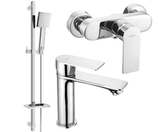 Mexen Royo DQ45 zuhanykészlet, króm - 72204DQ45-00