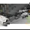 Mexen Cube cadă dreptunghiulară de 170 x 80 cm cu panouri si paravan cu 1 aripă 80 cm, Model negru - 550517080X9408117077