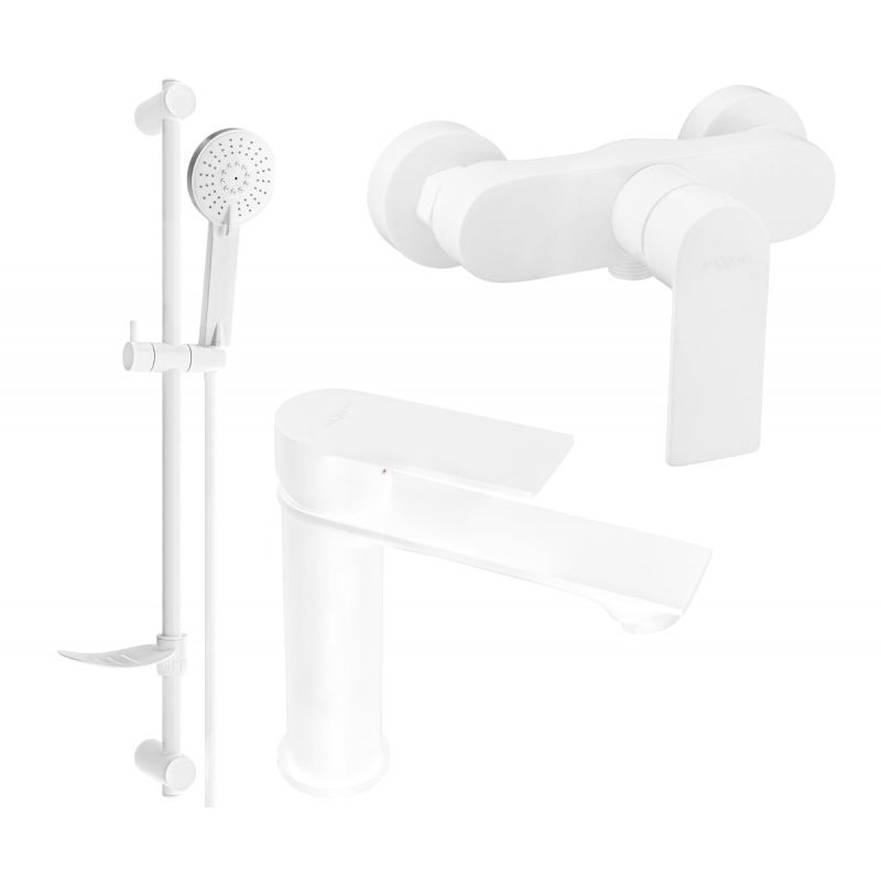 Mexen Royo DF05 set de duș, Albă - 72204DF05-20