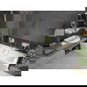 Cadă dreptunghiulară Mexen Cube 180 x 80 cm cu carcasă și paravan cu 1 aripă 100 cm, transparent, auriu - 550518080X9410115000