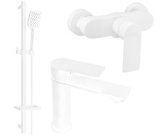 Mexen Royo DQ62 set de duș, alb - 72204DQ62-20