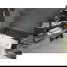 Mexen Cubik cadă dreptunghiulară de 150 x 70 cm cu panouri si paravan cu 1 aripă 70 cm, transparent, crom - 550315070X9507000001