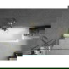 Mexen Cubik cadă dreptunghiulară 150 x 70 cm cu înveliș și paravan cu 1 canat 80 cm, transparent, auriu - 550315070X9508000050