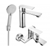 Mexen Royo R40 set de baie, crom - 72203R40-00