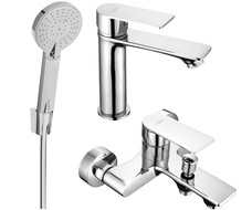 Mexen Royo Set de baie R40, crom - 72203R40-00