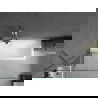 Mexen Cubik cadă dreptunghiulară 150 x 70 cm cu cadru și paravan cu 1 panou de 100 cm, transparent, crom - 550315070X9510000001