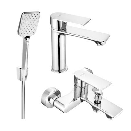 Mexen Royo R62 fürdőkád készlet, króm - 72203R62-00