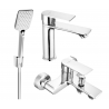 Mexen Royo R62 set pentru cadă, crom - 72203R62-00