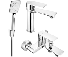 Mexen Royo R62 kád szett, króm - 72203R62-00