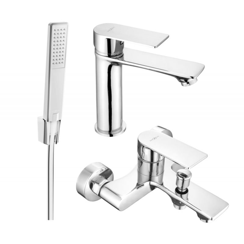 Mexen Royo Set de baie R72, cromat - 72203R72-00