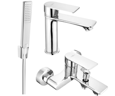 Mexen Royo R72 kádcsaptelep szett, krómozott - 72203R72-00
