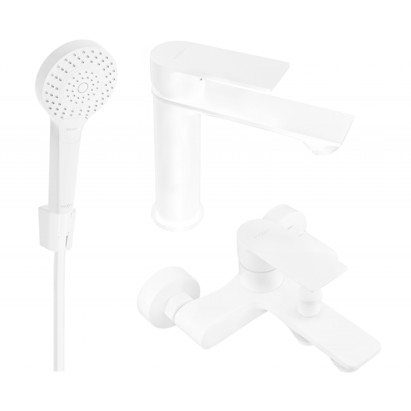 Mexen Royo R05 set de baie, alb - 72203R05-20