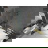 Mexen Cubik cadă dreptunghiulară 150 x 70 cm cu mască și paravan cu 2 canaturi 100 cm, transparent, auriu - 550315070X9210025000