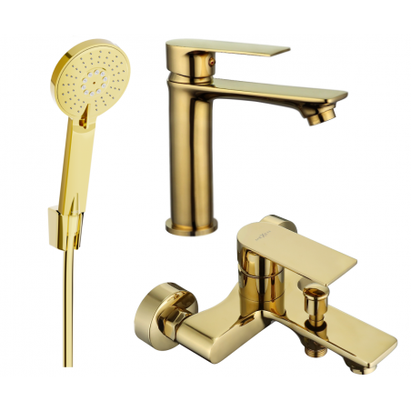 Mexen Royo R40 set cadă, auriu - 72203R40-50