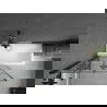 Mexen Cubik cadă dreptunghiulară de 150 x 70 cm cu panouri si paravan cu 2 aripi 100 cm, Model negru - 550315070X9210027077