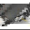 Mexen Cubik cadă dreptunghiulară 160 x 70 cm cu carcasă și paravan cu 2 aripi 80 cm, transparent, auriu - 550316070X9208025000