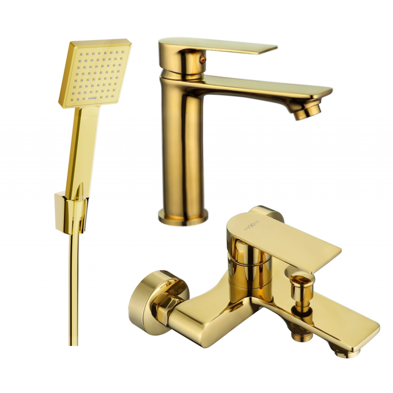 Mexen Royo R45 set de baie, auriu - 72203R45-50