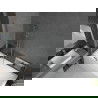 Mexen Cubik cadă dreptunghiulară 160 x 70 cm cu carcasă și paravan cu 2 aripi 100 cm, transparent, crom - 550316070X9210020100