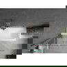 Mexen Cubik cadă dreptunghiulară 160 x 70 cm cu panou și paravan cu 2 canaturi 100 cm, transparent, auriu - 550316070X9210025000
