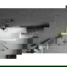 Mexen Cubik cadă dreptunghiulară de 170 x 70 cm cu panouri si paravan cu 2 aripi 100 cm, Model negru - 550317070X9210027070