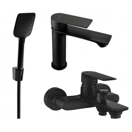 Mexen Royo R62 set cadă, Neagră - 72203R62-70