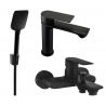 Mexen Royo R62 set cadă, Neagră - 72203R62-70