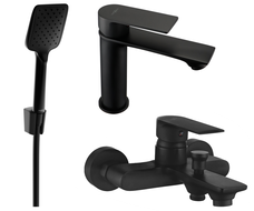 Mexen Royo R62 set cadă, negru - 72203R62-70