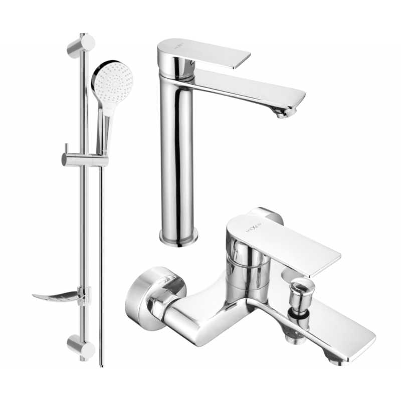 Mexen Royo DF05 fürdőkád-készlet, króm - 72213DF05-00